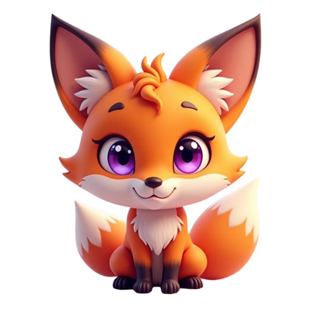 Cute Fox Character